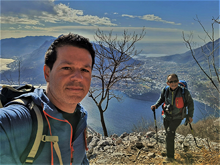 Monte San Martino (1080 m) ad anello da Rancio (Lecco)– 21febb22- FOTOGALLERY